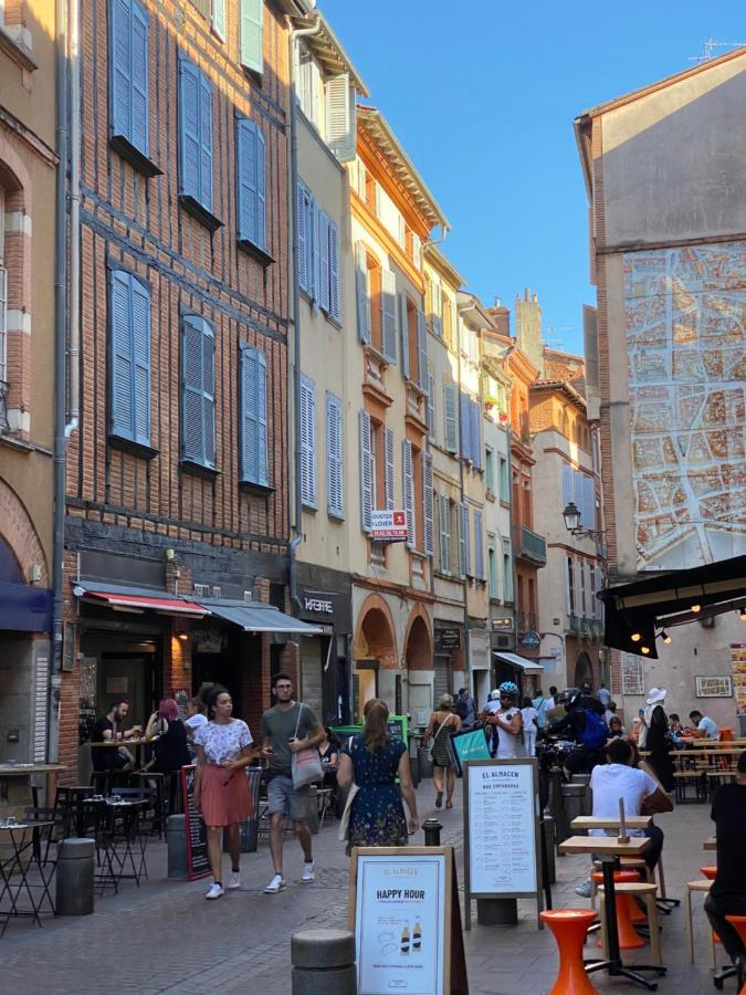 شقة Meuble Tourisme Carmes 2 Etoiles, Entree Autonome,Wifi, Climatise, Petit Parking Prive تولوز المظهر الخارجي الصورة